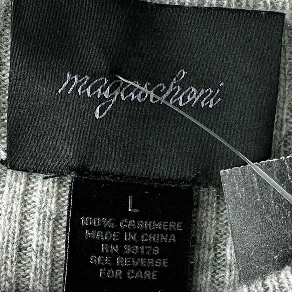 Magaschoni Gray Women's Sweater - Picture 5 of 5